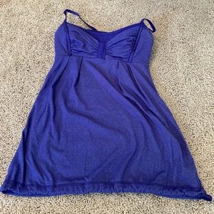 indigo lululemon tank top